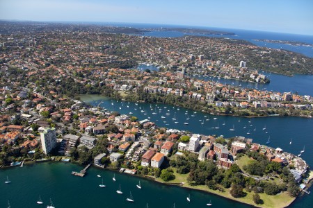 Aerial Image of KURRABA POINT TO MANLY