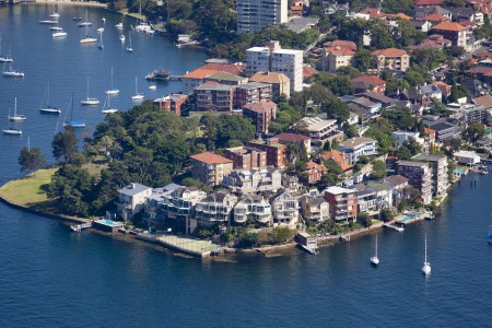 Aerial Image of KURRABA POINT, NEUTRAL BAY