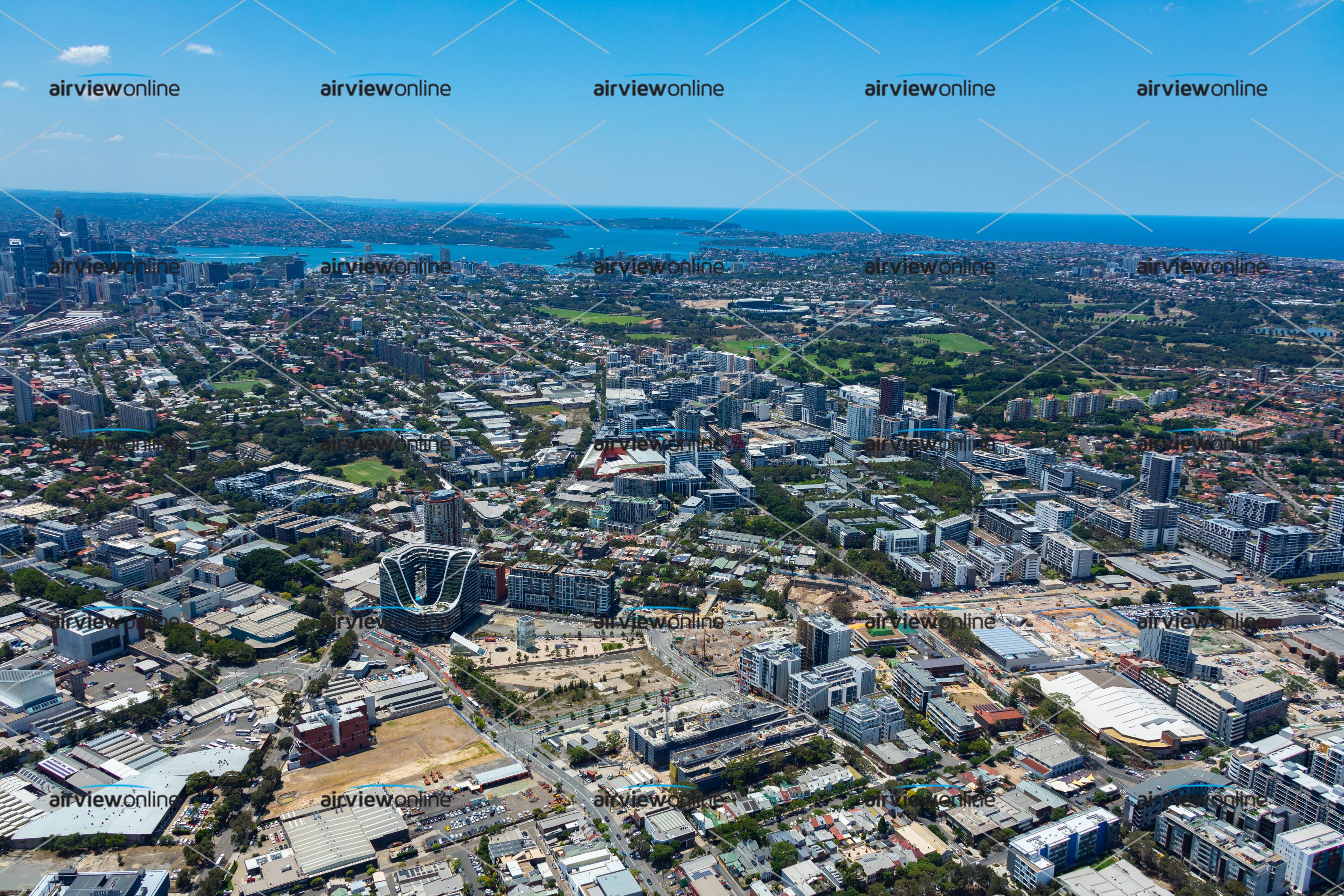 Aerial Photography Green Square Alexandria Development - Airview Online