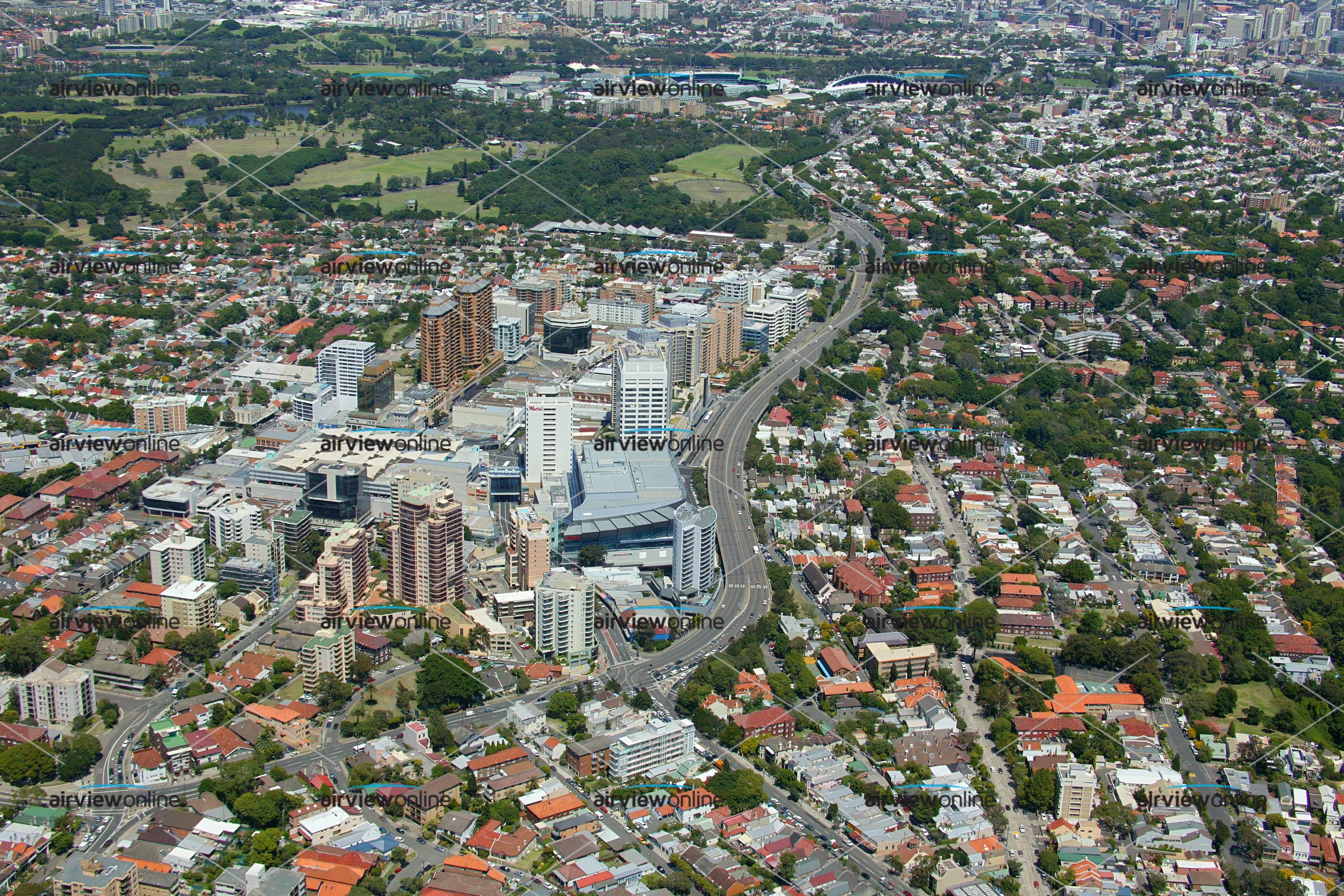 Aerial Photography Bondi Junction - Airview Online