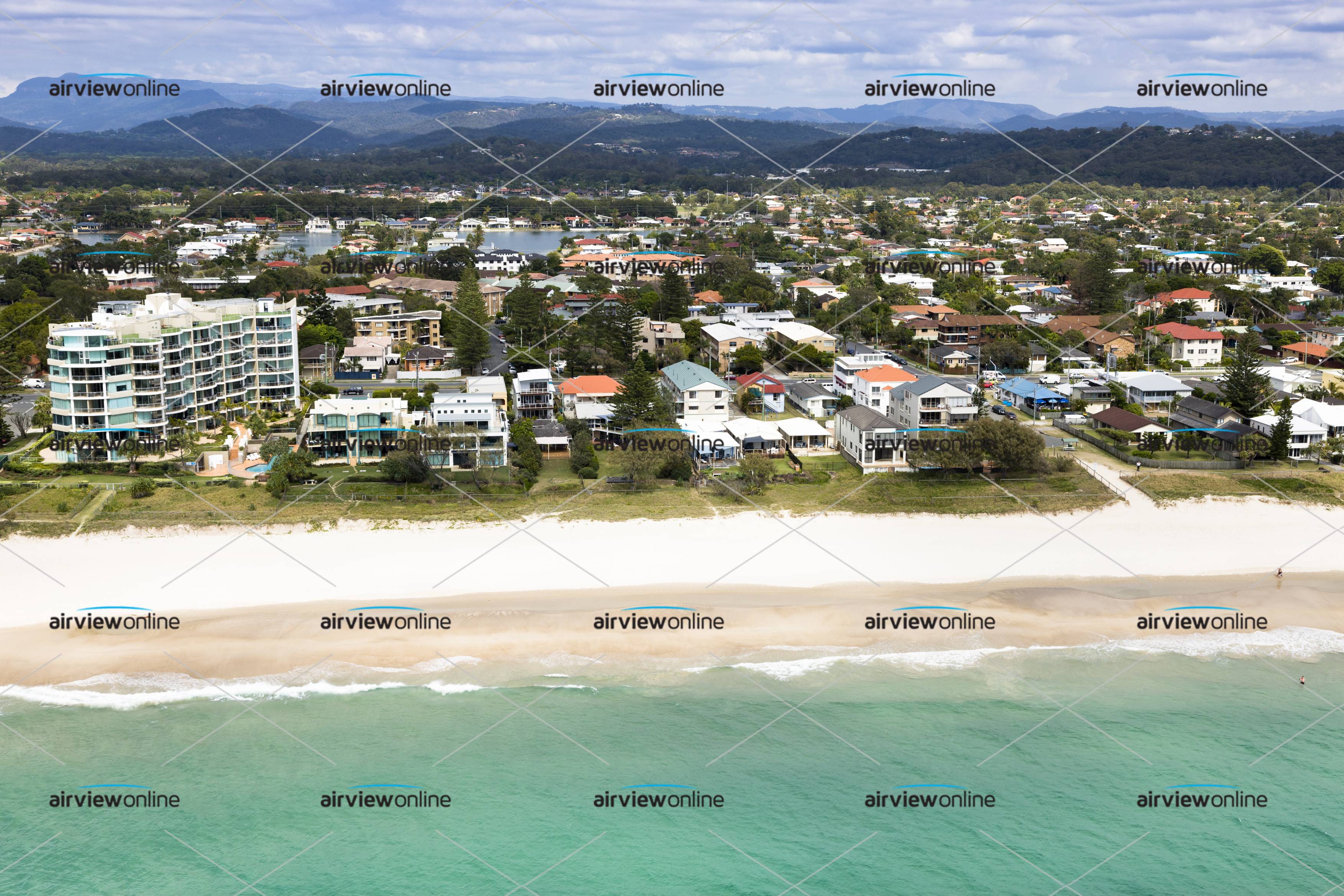 Aerial Photography Water Front Property Palm Beach - Airview Online