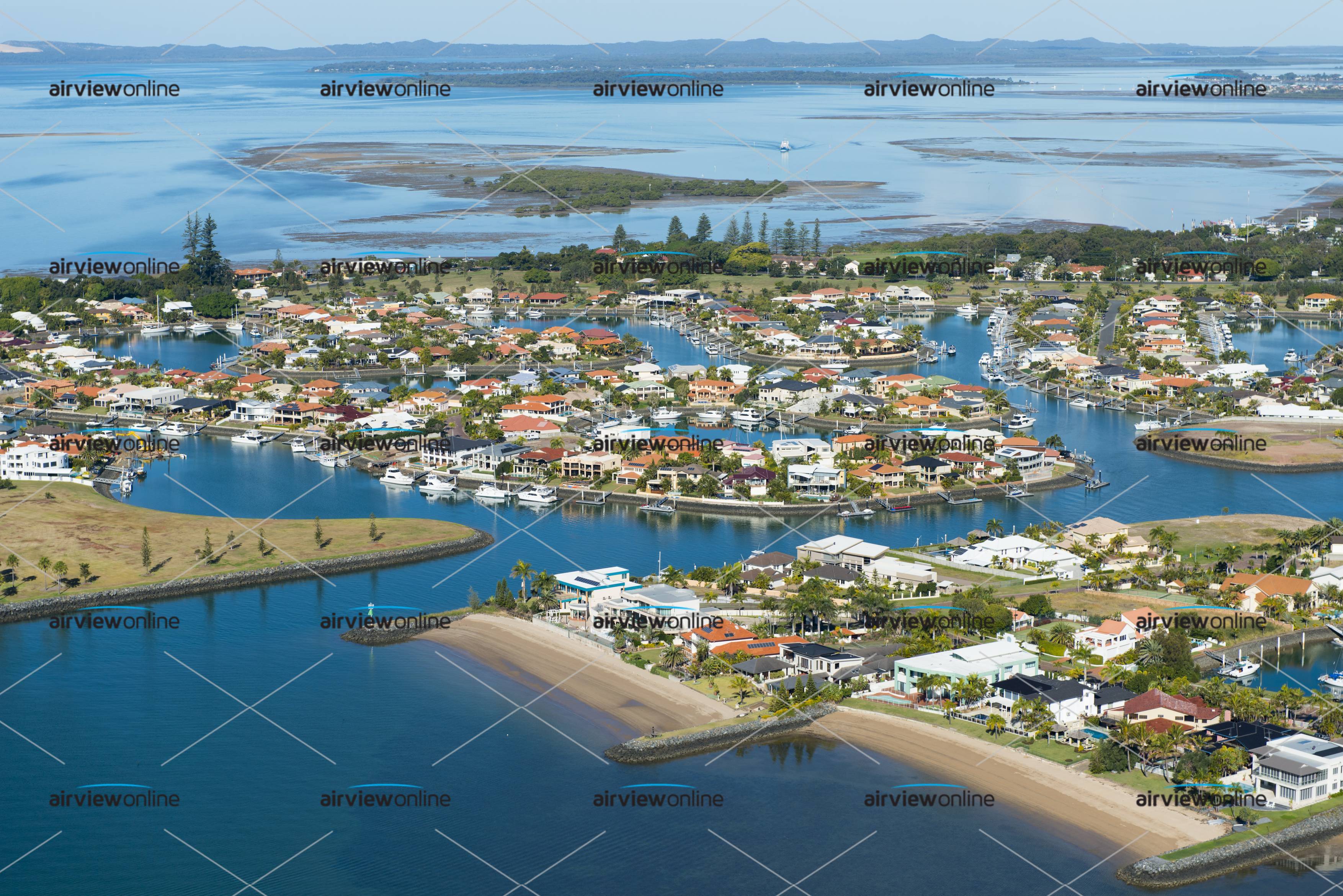 Aerial Photography Caravel Court Raby Bay Airview Online