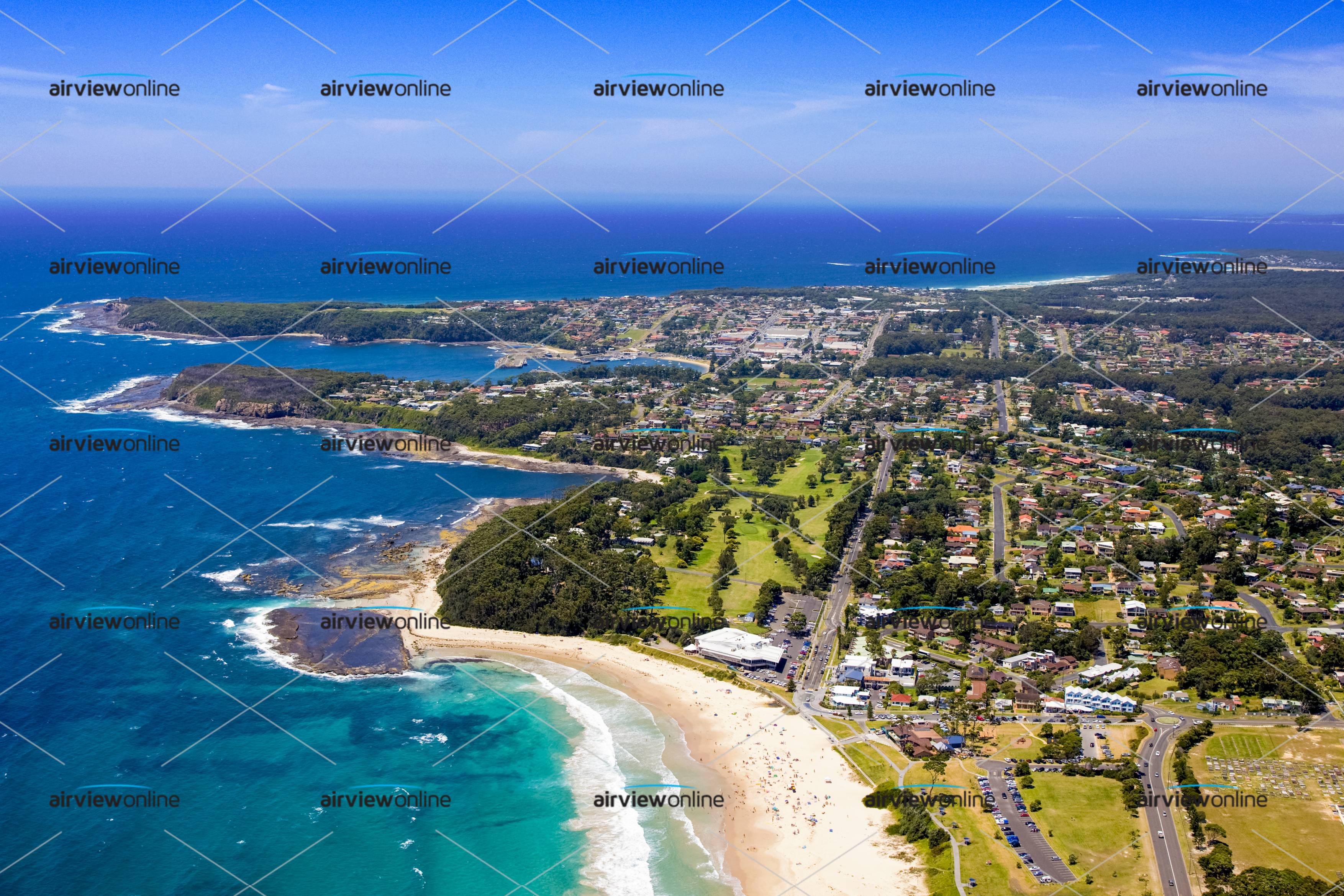 Aerial Photography Mollymook - Airview Online