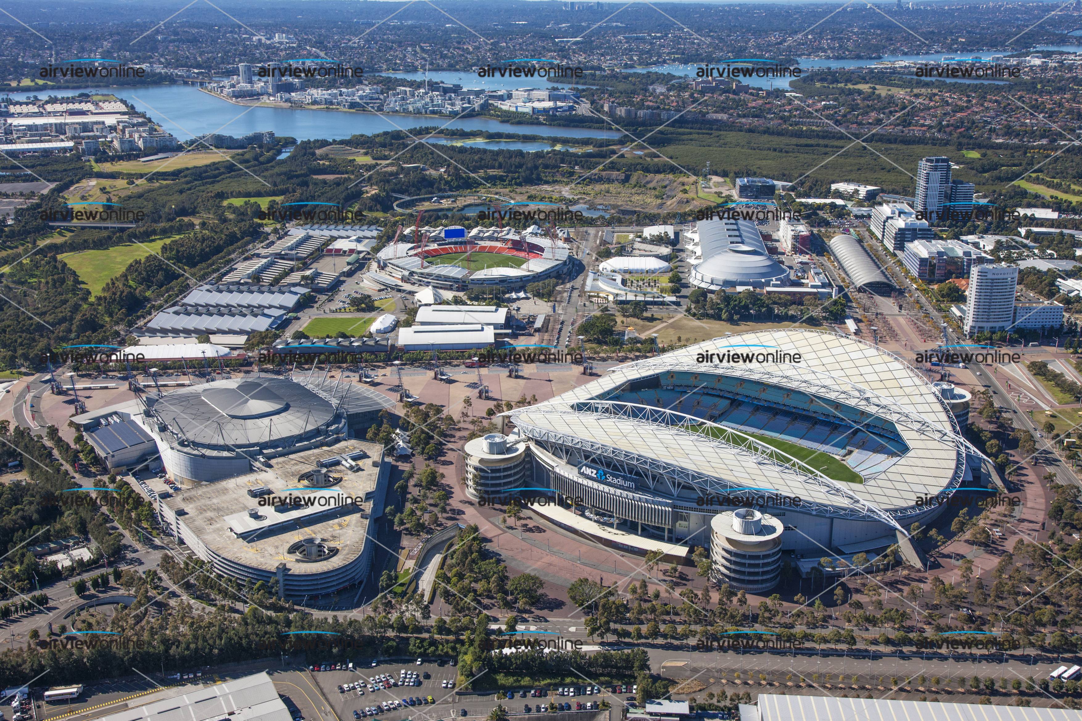 Aerial Photography Sydney Olympic Park Airview Online