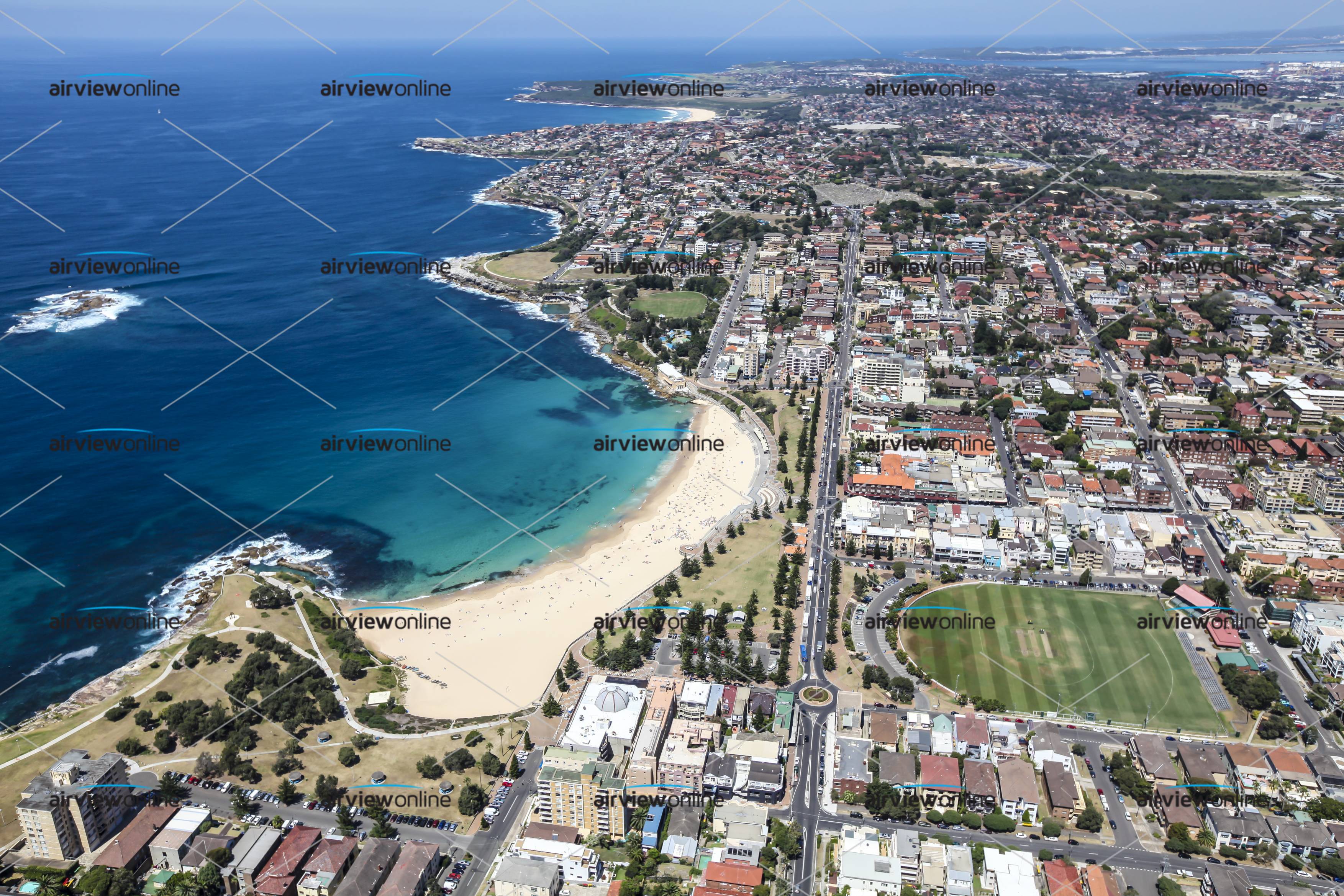 Aerial Photography Coogee Beach In Sydney - Airview Online