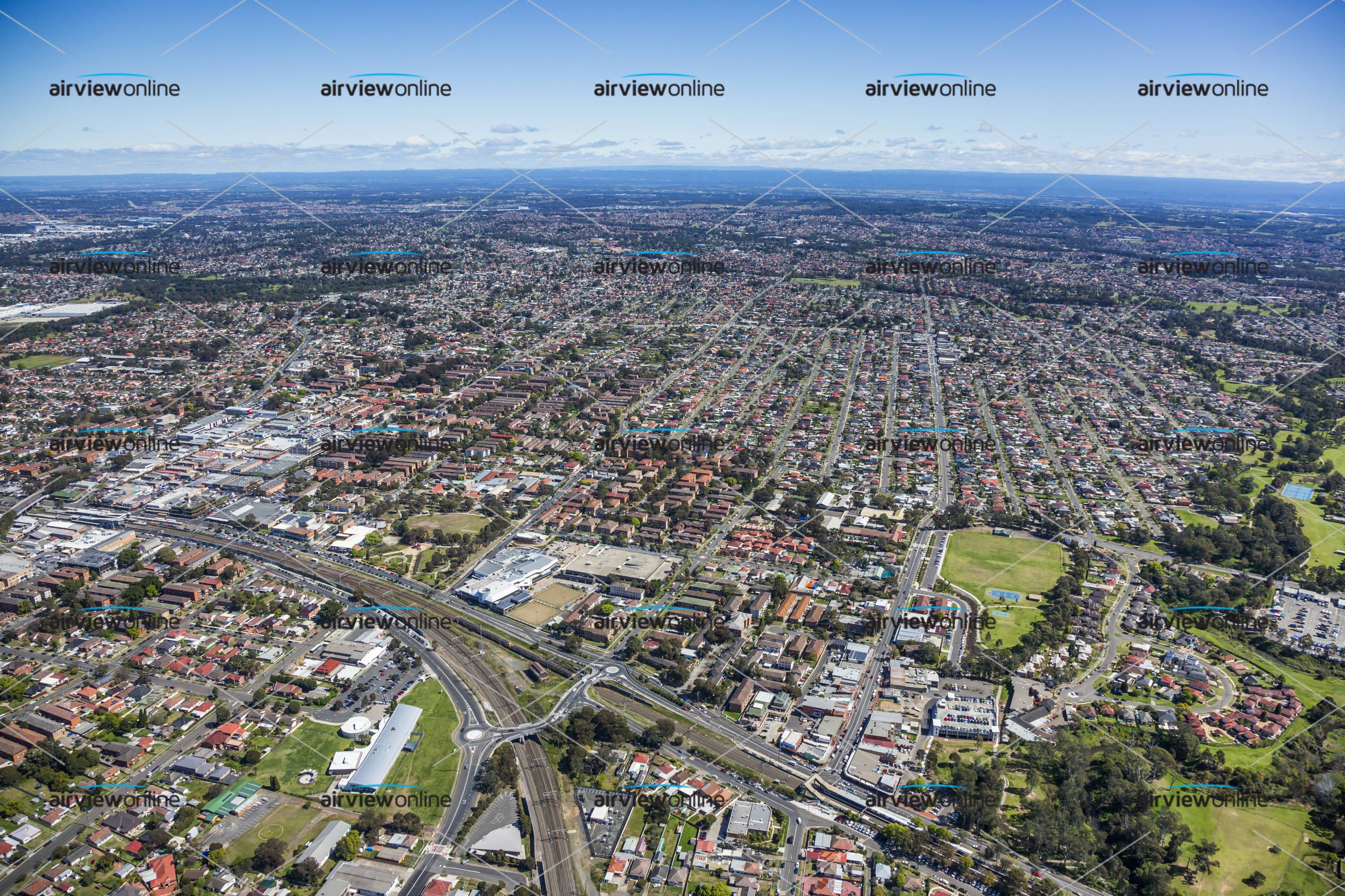 Aerial Photography Canley Vale - Airview Online