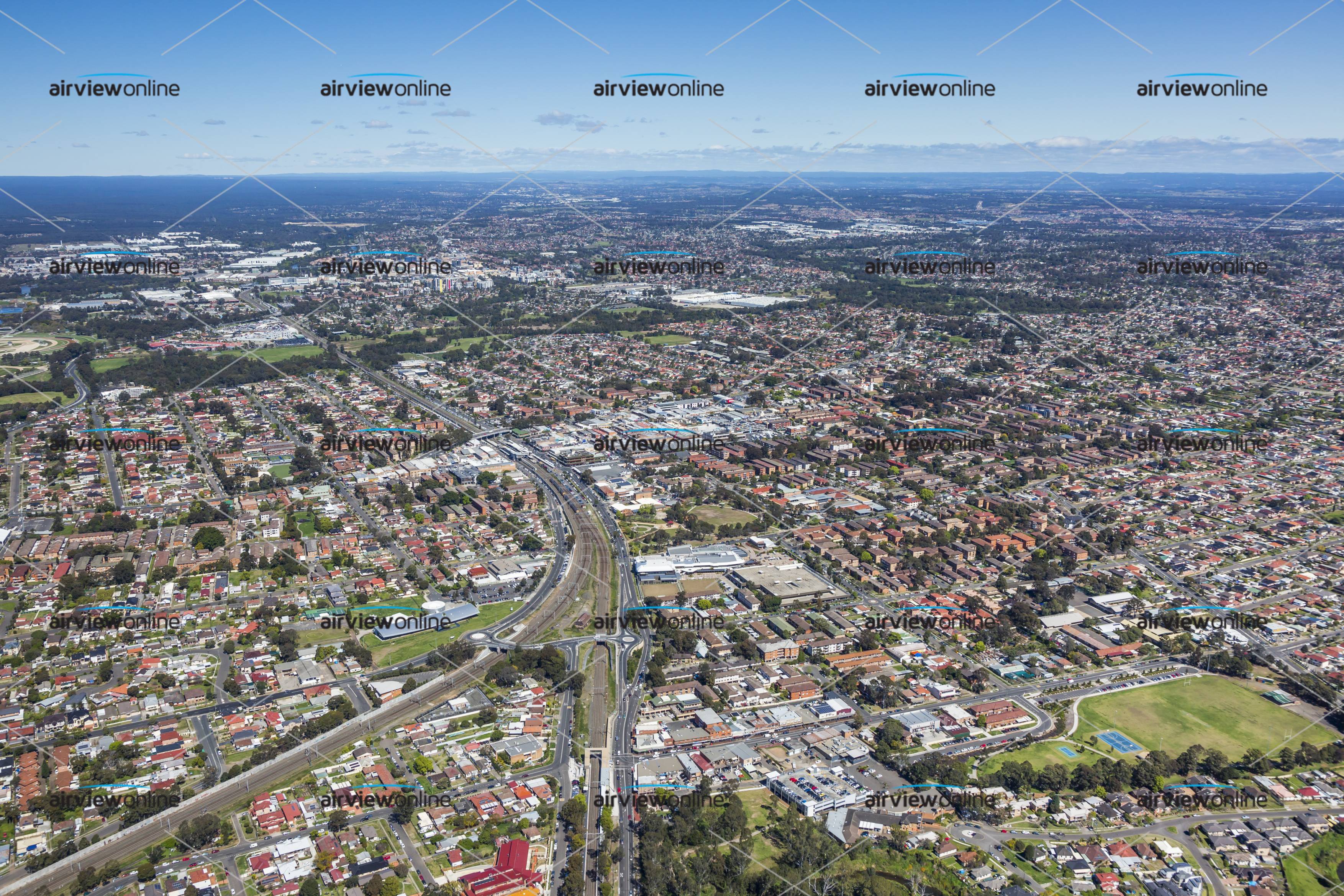 Aerial Photography Canley Vale - Airview Online