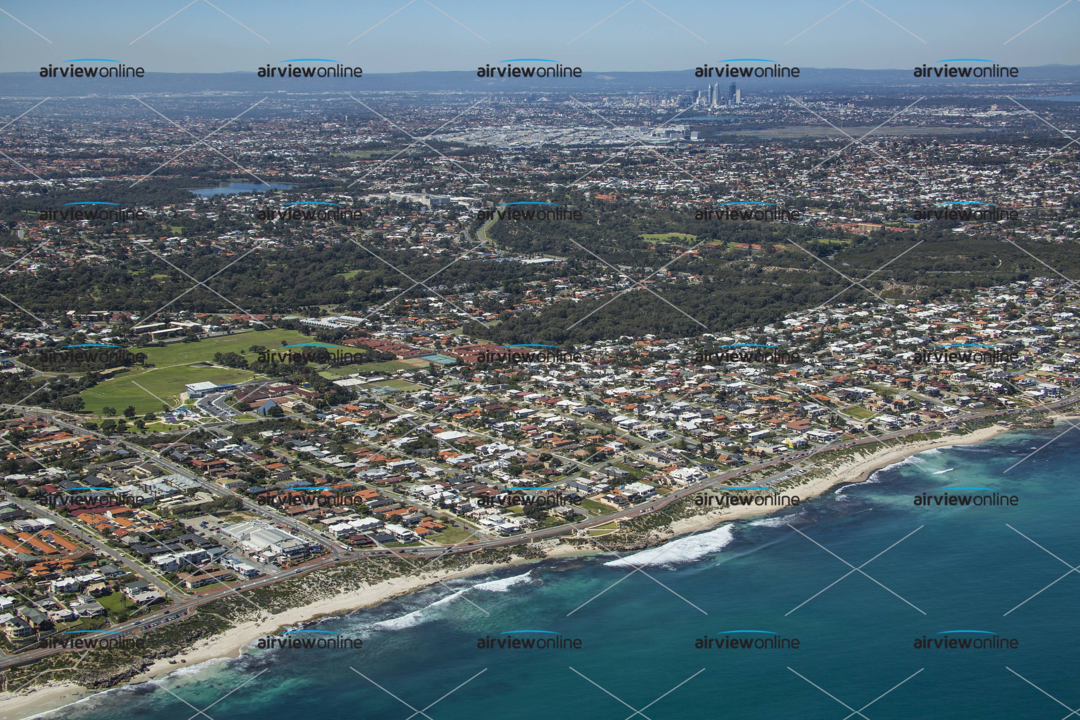 Aerial Photography North Beach, Western Australia - Airview Online