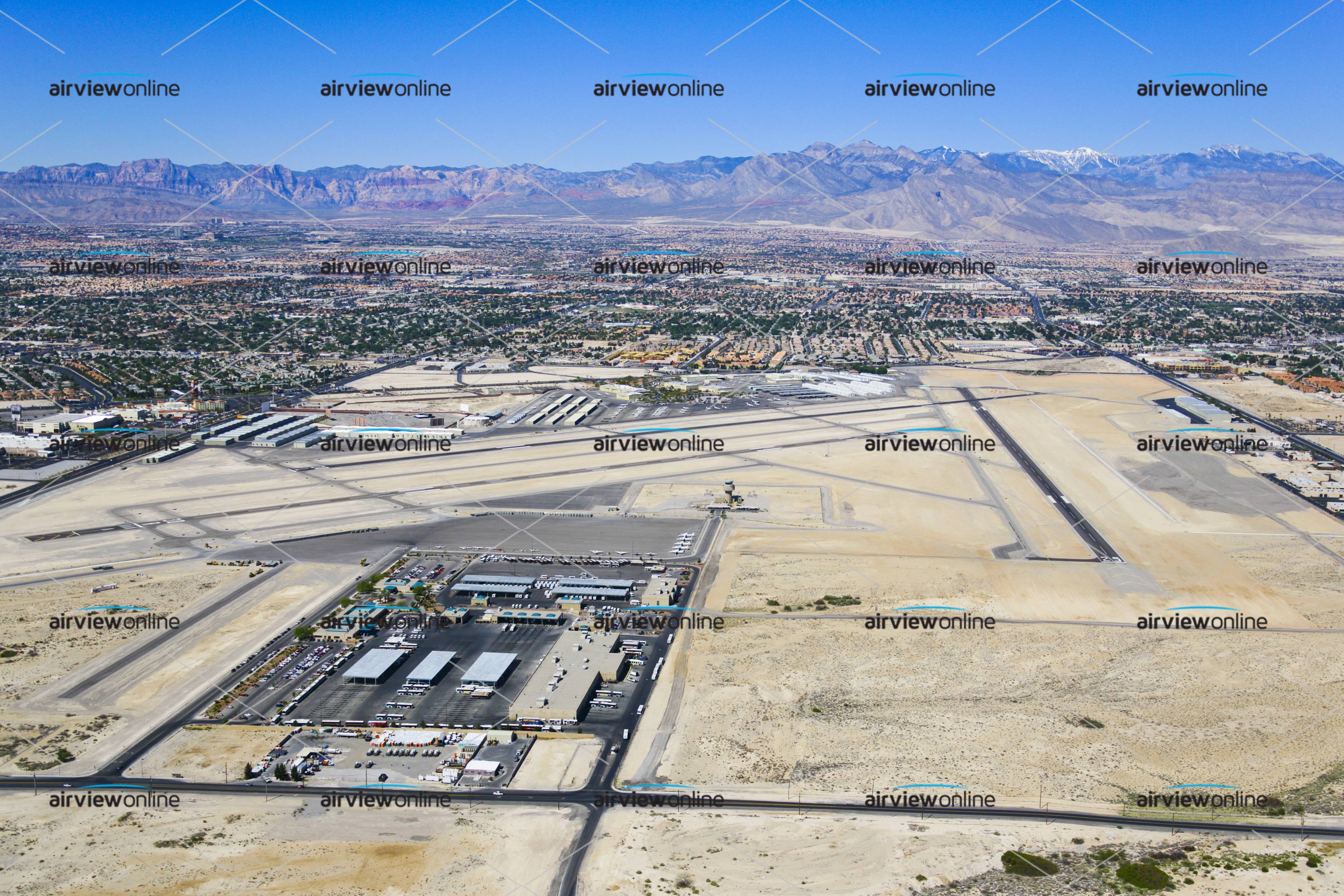 Aerial Photography North Las Vegas Airport Nevada Airview Online
