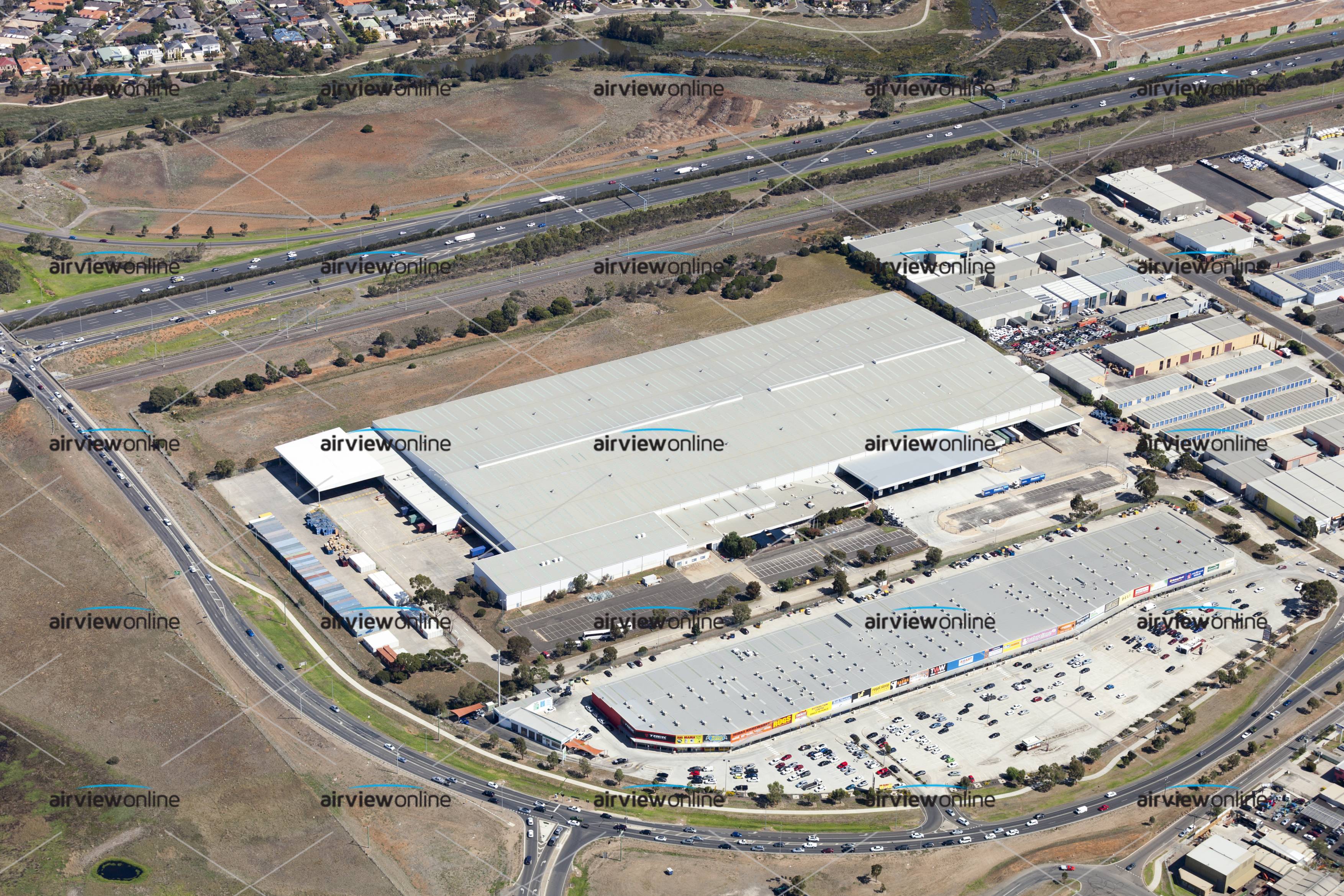 Aerial Photography Old Geelong Road, Hoppers Crossing - Airview Online