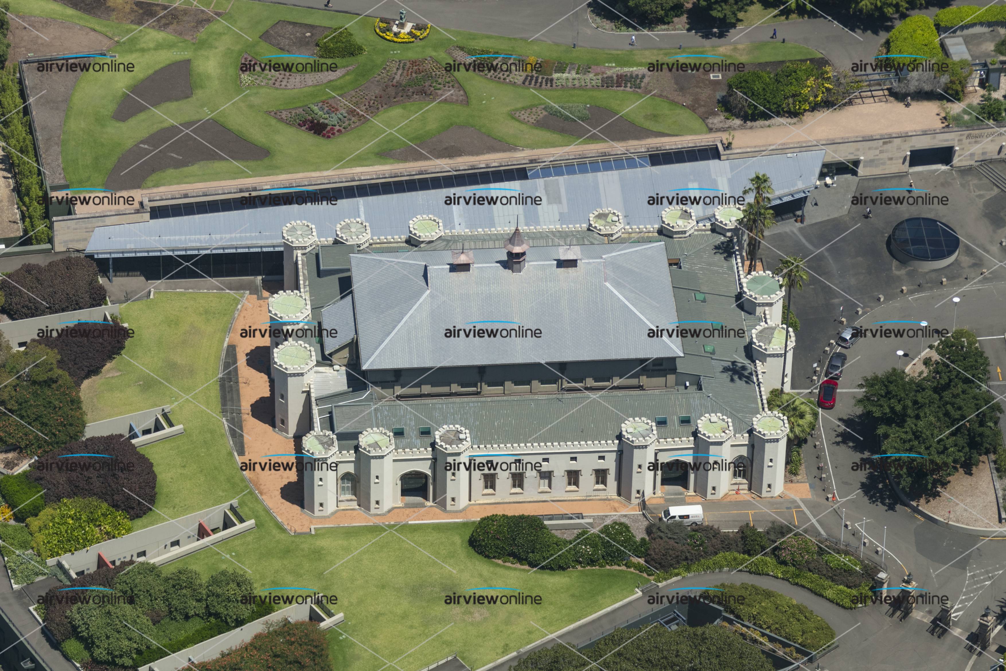 Aerial Photography Sydney Conservatorium Of Music, University Of Sydney
