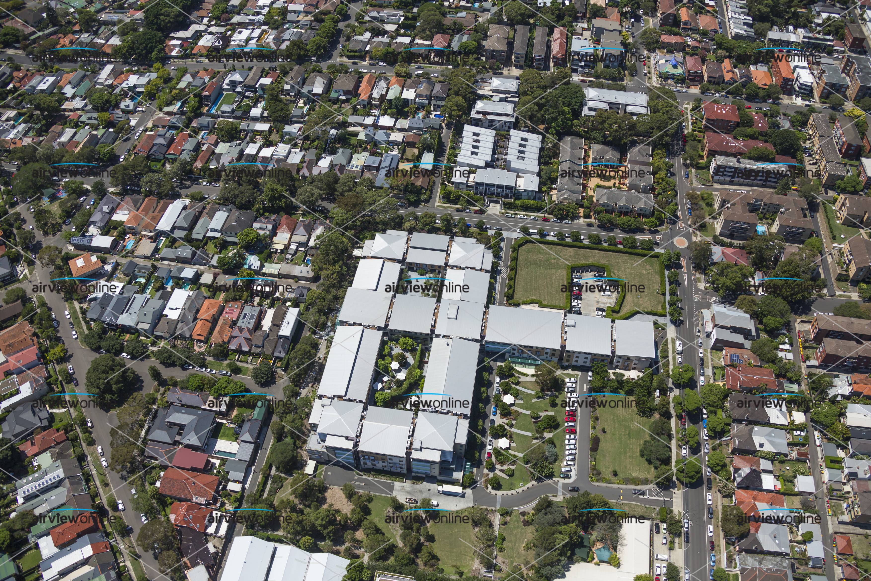 Aerial Photography Randwick Campus Sir Moses Montefiore Jewish Home