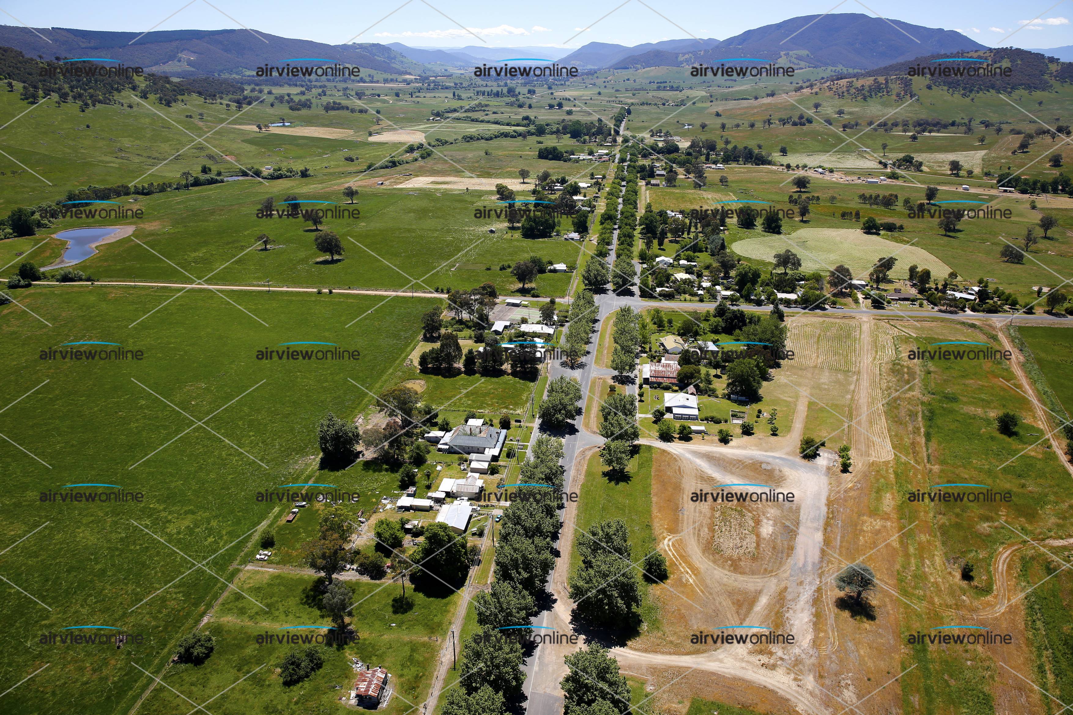 Aerial Photography Cudgewa Village - Airview Online