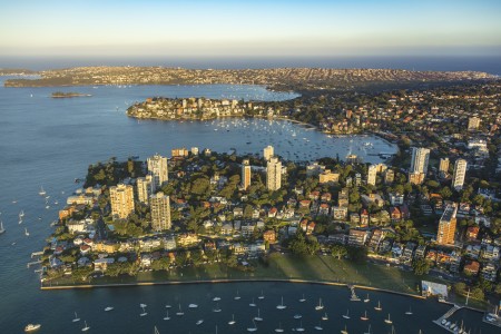 Aerial Image of DARLING POINT DUSK