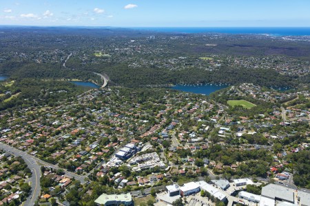 Aerial Image of ROSEVILLE CHASE AND SURROUNDS