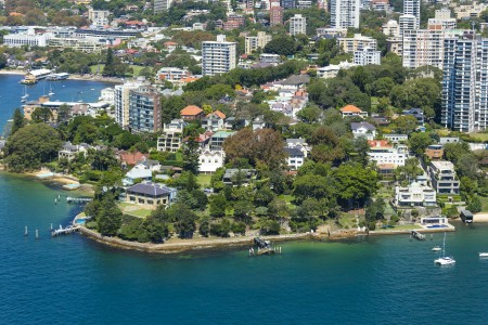 Aerial Image of DARLING POINT HOMES