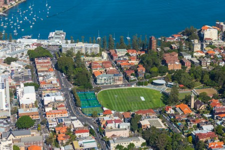 Aerial Image of PITTWATER ROAD, MANLY