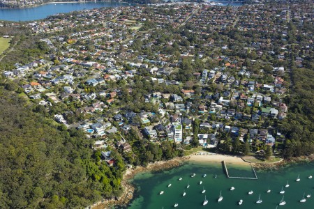 Aerial Image of FORTY BASKETS BEACH AND BALGOWLAH HEIGHTS