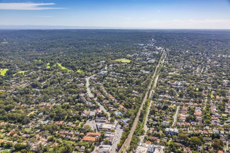 Aerial Image of LINDFIELD