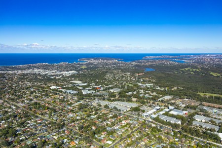 Aerial Image of FRENCHS FOREST 