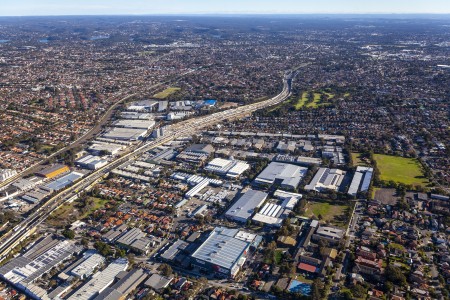 Aerial Image of KINGSGROVE IN NSW
