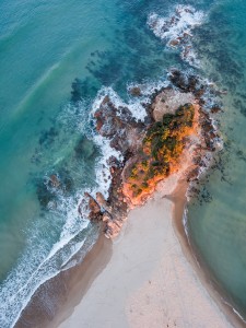 Aerial Image of PINCUSHION ISLAND AT MAROOCHYDORE