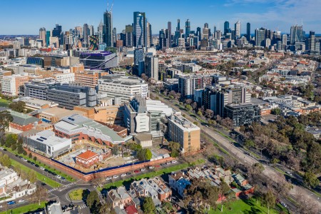 Aerial Image of CARLTON AND NORTH MELBOURNE