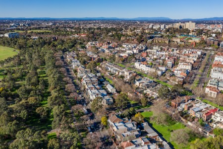 Aerial Image of CARLTON AND PARKVILLE