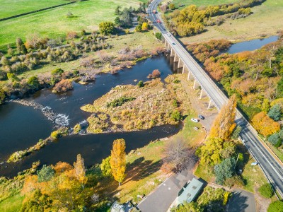Aerial Image of SOUTH ESK RIVER