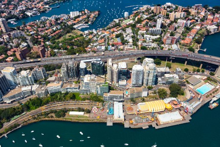 Aerial Image of MILSONS POINT  APARTMENTS