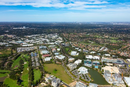 Aerial Image of NORWEST TO CASTLE HILL