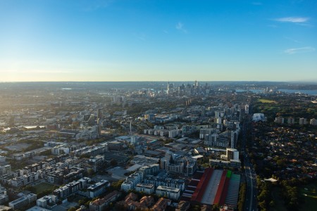 Aerial Image of ZETLAND LATE AFTERNOON
