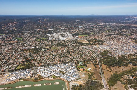 Aerial Image of CHAMPION LAKES TOWARDS ARMADALE