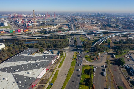 Aerial Image of DOCKLANDS, MELBOURNE.
