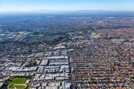 Aerial Image of AERIAL VIEW OF COBURG NORTH LOOKING TO THE EAST