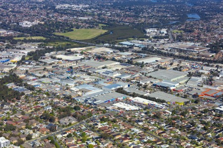 Aerial Image of PADSTOW AND BANKSTOWN