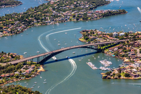 Aerial Image of GLADESVILLE BRIDGE