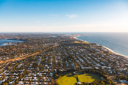 Aerial Image of SUNSET SWANBOURNE