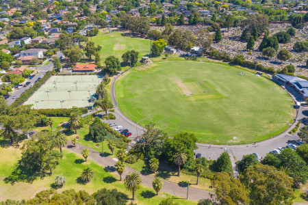 Aerial Image of VICTORIA PARK, KEW, MELBOURNE