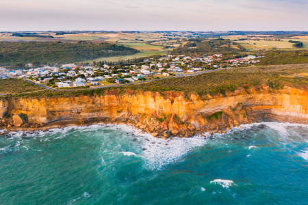 Aerial Image of SEA CLIFFS AT PORT CAMPBELL