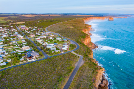 Aerial Image of PORT CAMPBELL AND COASTLINE