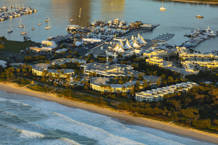 Aerial Image of SOUTHPORT SHERATON GRAND MIRAGE RESORT