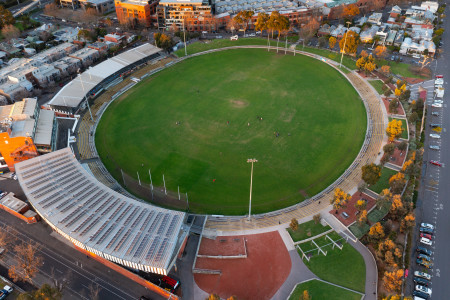 Aerial Image of VICTORIA PARK OVAL, ABBOTSFORD