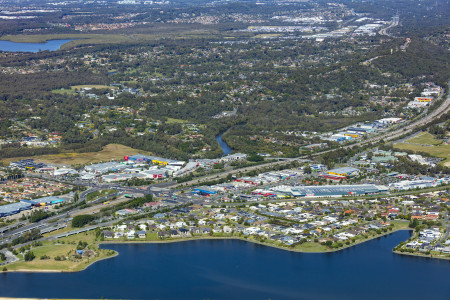 Aerial Image of HELENSVALE SHOPPING CENTRE
