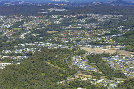 Aerial Image of HUNTINGTON RISE OXENFORD