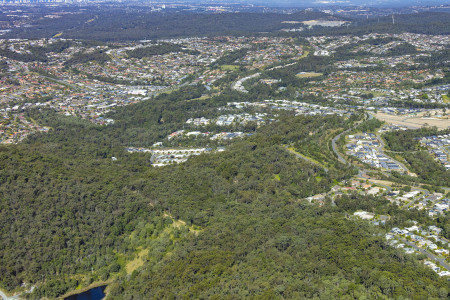 Aerial Image of HUNTINGTON RISE OXENFORD