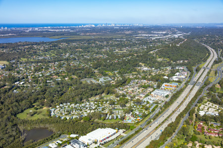 Aerial Image of BIG4 GOLD COAST HOLIDAY PARK HELENSVALE