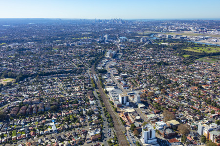 Aerial Image of PRINCES HWY, ARNCLIFFE