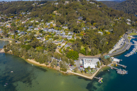 Aerial Image of THE WATERFRONT CAFE CHURCH POINT
