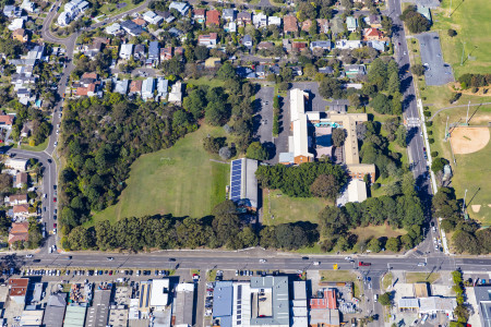 Aerial Image of NORTHERN BEACHES SECONDARY COLLEGE BROOKVALE